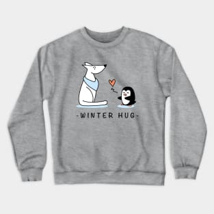 Winter hug? Crewneck Sweatshirt